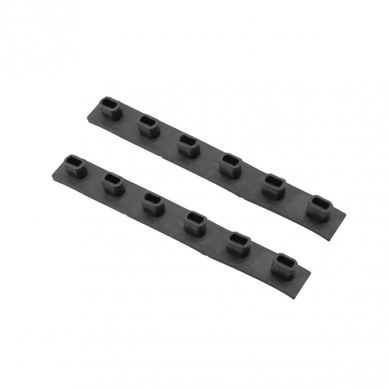 Snap on MLOK rail cover 2 Piece Set